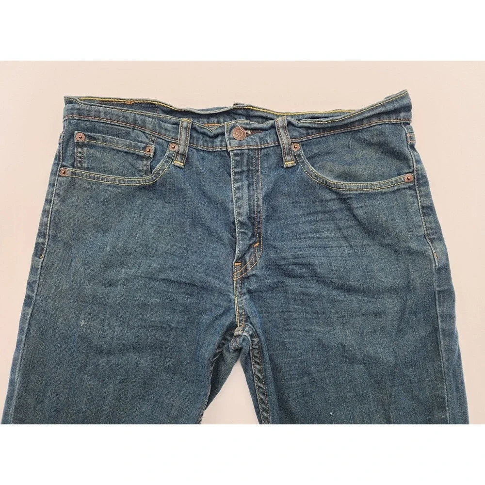 Levi's‎ 511 Jeans Mens 34x30 Blue Slim Fit Dark Wash Denim